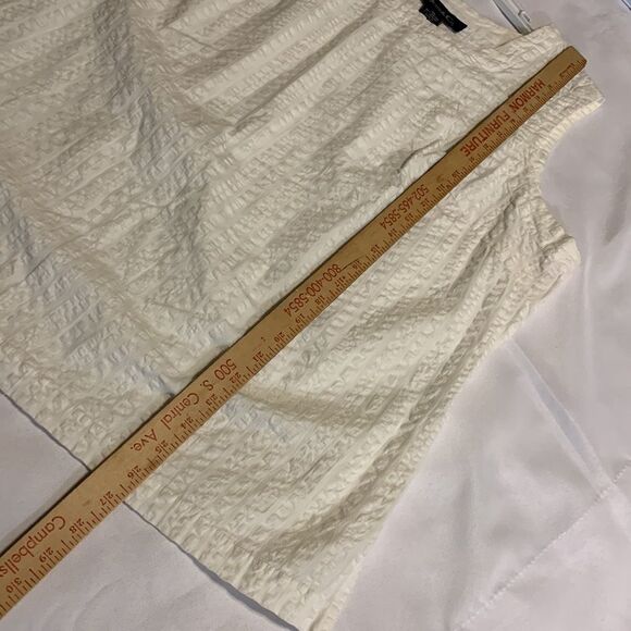 Denim & Company size 1X sleeveless dress textured tank - Picture 6 of 7